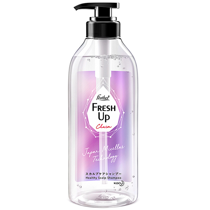 Feather Fresh Up Charm Shampoo แชมพูไมเซล่า 